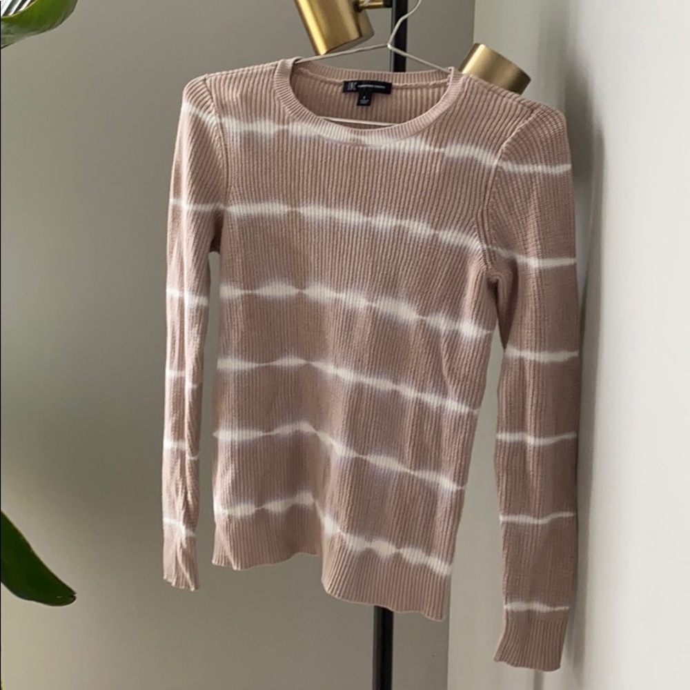 INC Nude Tie-dye Sweater